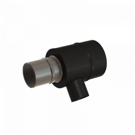 Pla - Adaptateur Pla Sur Ptr - Té Piquage Pla Mâle - D 80 - Noir