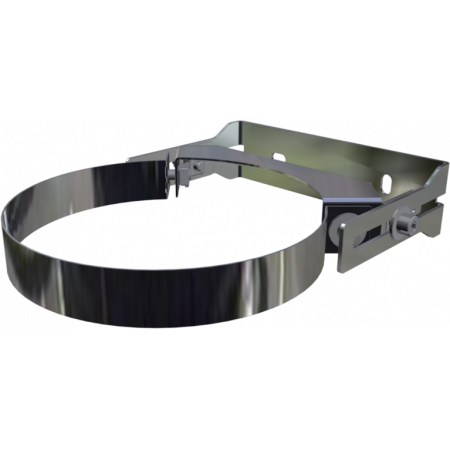 Collier Mural Réglable - D 153 ( Pla100 & 3Cep100I & Sp150/153 ) - Inox