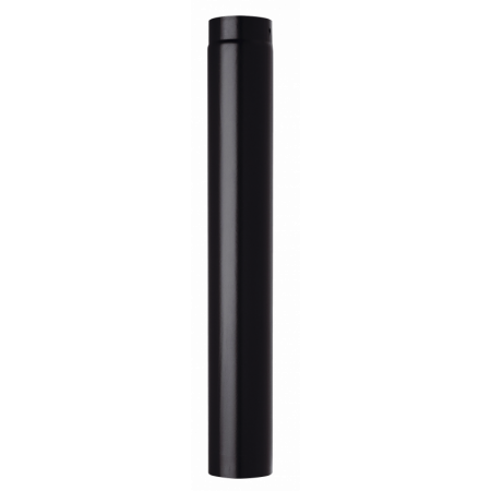 Emaillés 1,2 mm - Tuyau - D 180 - Lg 500 - Noir