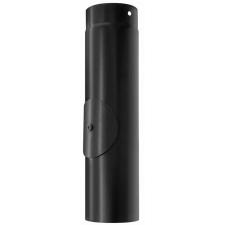Emaillés 1,2 mm - Tuyau à trappe - D 180 - Lg 1000 - Noir