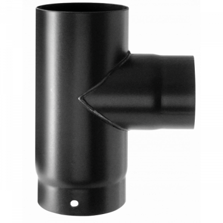 Emaillés 1,2 mm - Té 90° femelle / femelle / mâle - D 180 - Noir