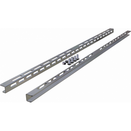 Rallonge Support Mural - 2 Profils Lg 980 Mm - Inox