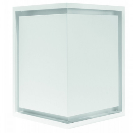Grille Architecture Air02 - Blanche - Angle 340 X 340 X 476 - 530Cm² - Ref.Air02-Angleb