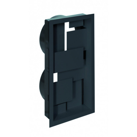 Grille Architecture Infinity - Noir - 350 X 200 - 300 Cm² + Double Buse D 150 - Ref.Infini